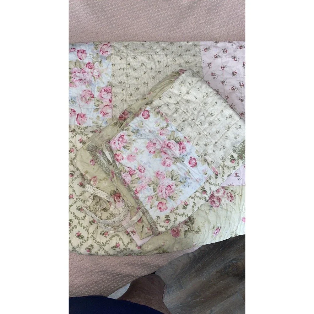 Pair Of Vintage Luxe Standard Shams
